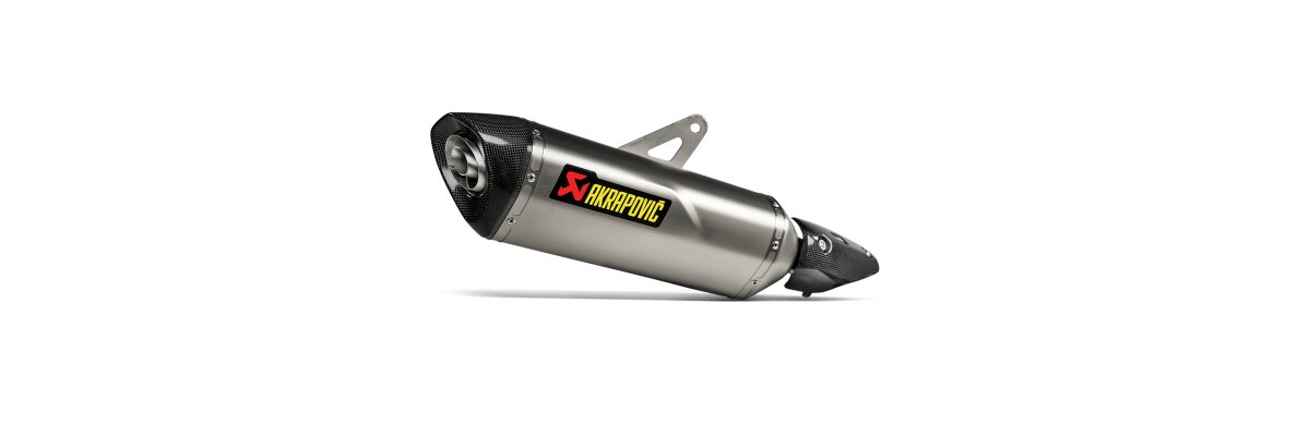 bald verfügbar! Slip-On Line (Titanium) Kawasaki Ninja 7 / Z7 Hybrid 2024 - Akrapovic Slip On für Kawasaki Ninja 7 / Z7 Hybrid 2024 