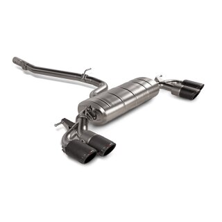 Akrapovic Evolution Line (Titan) für Audi S3 Sedan (8Y) - OPF/GPF BJ 2020 > 2024 (S-AU/TI/18H)