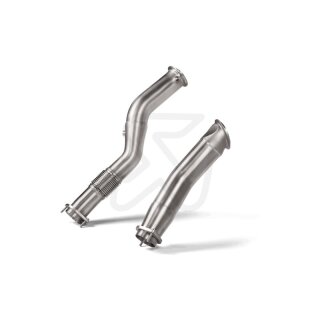 Akrapovic Downpipe ohne Kat (Edelstahl) für BMW M3 (G80, G81) BJ 2021 > 2024 (DP-BM/SS/9)