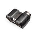 Akrapovic Endrohr-Set (Carbon) für BMW M2 Coupé (G87) mit/ohne OPF/GPF; M2 CS (G87) mit/ohne OPF/GPF; M3 (G80, G81) mit/ohne OPF/GPF; M4 (G82, G83) mit/ohne OPF/GPF (TP-CT/69)