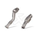 Akrapovic Downpipe mit Kat (Edelstahl) für BMW M3...