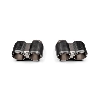 Akrapovic Endrohr-Set (Carbon) für BMW M3 (G80, G81) - OPF/GPF BJ 2021 > 2023 (TP-CT/69)