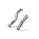 Akrapovic Downpipe ohne Kat (Edelstahl) für BMW M4...