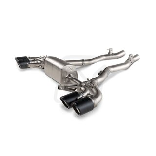 Akrapovic Slip-On Line (Titan) für BMW M8 / M8 Competition (F91, F92) - OPF/GPF BJ 2020 > 2025 (S-BM/T/22H)