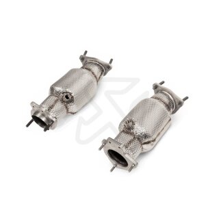 Akrapovic Verbindungsrohr Set mit Kat (Edelstahl) für Chevrolet Corvette Stingray (C8) BJ 2020 > 2024 (L-CO/SS/1)