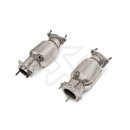 Akrapovic Verbindungsrohr-Set mit Kat (Edelstahl)...