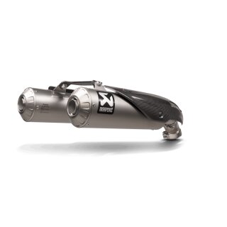 Akrapovic Slip-On Line (Titan) für Ducati Scrambler 1100 BJ 2021 > 2023 (S-D11SO13-HBFGT)