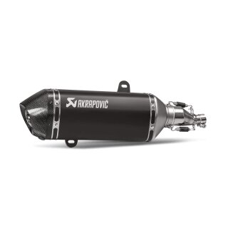 Akrapovic Slip-On Line (Edelstahl) für Vespa GTS Super 125 / Sport / Tech BJ 2017 > 2020 (S-VE125SO1-HZBL)