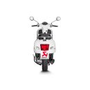 Akrapovic Slip-On Line (Edelstahl) für Vespa GTS Super 125 / Sport / Tech BJ 2017 > 2020 (S-VE125SO1-HZBL)