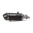 Akrapovic Slip-On Line (Edelstahl) für VESPA GTS 125 / Super / Sport / Tech (S-VE125SO2-HZBL)