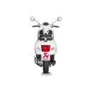 Akrapovic Slip-On Line (Edelstahl) für Vespa GTS 125 / Super / Sport / Tech - BJ. 2021 > 2024 (S-VE125SO2-HZBL)