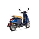 Akrapovic Slip-On Line (Edelstahl) für Vespa Primavera 150ie 3V BJ 2021 > 2022 (S-VE125SO3-HZBL)