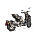 Akrapovic Slip-On Line (Titan) für Italjet Dragster 125 / 200 - BJ. 2021 > 2024 (S-IT125SO1-HRTBL)