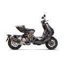 Akrapovic Slip-On Line (Titan) für Italjet Dragster 125 / 200 - BJ. 2021 > 2024 (S-IT125SO1-HRTBL)