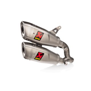 Akrapovic Slip-On Line (Titan) für Ducati Monster - BJ. 2021 > 2024 (S-D9SO17-HCQT)
