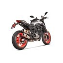 Akrapovic Slip-On Line (Titan) für Ducati Monster BJ 2021 > 2023 (S-D9SO17-HCQT)
