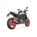 Akrapovic Slip-On Line (Titan) für Ducati Monster BJ 2021 > 2023 (S-D9SO17-HCQT)