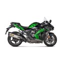 Akrapovic Slip-On Line (Titan) für Kawasaki Ninja H2 SX - BJ. 2021 > 2024 (S-K10SO30-HGIT)