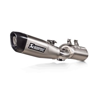 Akrapovic Slip-On Line (Titan) für Kawasaki Z650 RS BJ 2022 > 2023 (S-K6SO8-HCQT)