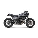 Akrapovic Slip-On Line (Edelstahl) für Ducati Scrambler Urban Motard/Nightshift/Icon/Icon Dark/Desert Sled - BJ. 2021 > 2022 (S-D8SO6-ISSSBL)