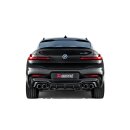 Akrapovic Slip-On Line (Titan) für BMW X4 M / X4 M Competition (F98) - OPF/GPF BJ 2021 > 2024 (S-BM/T/29H)