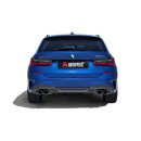 Akrapovic Slip-On Line (Titan) für BMW M340I (G20, G21) - OPF/GPF BJ 2020 > 2023 (S-BM/T/30H)