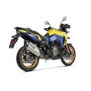 Akrapovic Slip-On Line (Titan) für Suzuki V-STROM 800DE BJ 2022 > 2023 (S-S8SO1-HAFT)