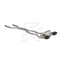 Akrapovic Evolution Verbindungsrohr-Set (Edelstahl) – Lang für BMW M2 Coupé (G87) mit/ohne OPF/GPF; M2 CS (G87) mit/ohne OPF/GPF; M3 (G80, G81) mit/ohne OPF/GPF; M4 (G82, G83) mit/ohne OPF/GPF (E-BM/SS/9)