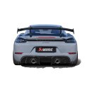 Akrapovic Hinterer Diffusor Carbon - Hochglanz für Porsche 718 Cayman GT4 RS / Spyder RS BJ 2022 > 2024 (DI-PO/CA/10/G)