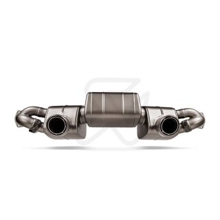 Akrapovic Slip-On Race Line (Titan) für Porsche 718 Cayman GT4 RS / Spyder RS BJ 2022 > 2024 (S-PO/TI/24)