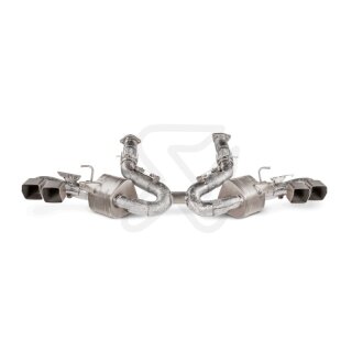 Akrapovic Slip-On Line (Titan) für Chevrolet Corvette Stingray (C8) - OPF/GPF BJ 2020 > 2024 (S-CO/TI/4)
