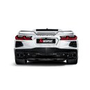 Akrapovic Slip-On Line (Titan) für Chevrolet Corvette Stingray (C8) - OPF/GPF BJ 2020 > 2024 (S-CO/TI/4)