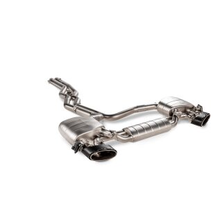 AKRAPOVIC Evolution Line (Titan) - für Audi RS 6 Avant / RS 7 Sportback Performance (C8) - OPF/GPF - BJ 2023 - 2026 -S-AU/T/1H