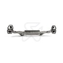 Akrapovic Verbindungsrohr Set (Edelstahl) für Audi...