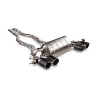 Akrapovic Slip-On Line (Titan) für BMW M3 (G80, G81) - OPF/GPF BJ 2021 > 2026 (S-BM/TI/33H)