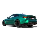 Akrapovic Slip-On Line (Titan) für BMW M3 (G80, G81) - OPF/GPF BJ 2021 > 2026 (S-BM/TI/33H)