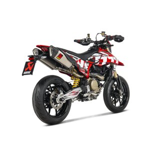 Akrapovic Slip-On Line (Titan) für Ducati Hypermotard 698 Mono / RVE B