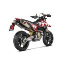 Akrapovic Slip-On Line (Titan) für Ducati Hypermotard 698 Mono / RVE BJ. 2024 > 2025