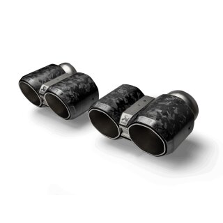Akrapovic Endrohr Set Carbon (Kurzfaser) für M2 Coupé (G87) / M3 (G80/G81) / M4 (G82/G83) - BJ. 2021 - 2025 (TP-CT/73/CF)