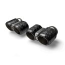 Akrapovic Endrohr Set Carbon (Kurzfaser) für M2...