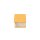 Leder Memo-Notizblock - Gelb