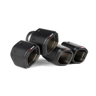 Akrapovic Endrohre (6-eckig) für BMW M5 (G90, G99) mit / ohne OPF/GPF- TP-CT/79
