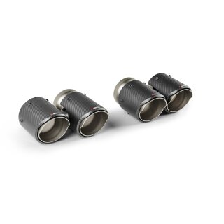 Akrapovic Endrohre (rund) für BMW M5 (G90, G99) mit / ohne OPF/GPF - TP-CT/78