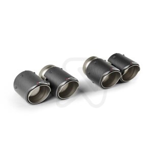 Akrapovic Endrohre (rund) für BMW M5 (G90, G99) mit / ohne OPF/GPF - TP-CT/78
