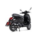 Akrapovic Slip-On Line (SS) für Vespa GTS 125 / Super / SuperSport / SuperTech - BJ. 2024 > 2026 (S-VE125SO4-HWSSBL)