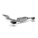 AKRAPOVIC Verbindungsrohr Set (Titan) für AUDI RS Q8...
