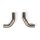 Akrapovic Link Pipe Set (Titan) für Mercedes-AMG C 43 4MATIC (W206, S206) - OPF/GPF BJ 2023 > 2025