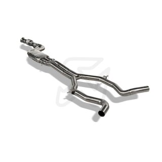 Akrapovic Evolution Verbindungs Set (Titan) für Mercedes-AMG C 63 S E PERFORMANCE (W206, S206)  mit/ohne OPF/GPF - BJ.  2025 - E-ME/SS/2