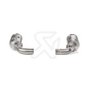 Akrapovic Verbindungsrohr Set Edelstahl mit KAT für...