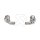 Akrapovic Verbindungsrohr Set Edelstahl mit KAT für Porsche 911 Carrera /T/S/4S/Cabriolet/Targa (992.2) mit/ohne OPF/GPF BJ. 2025 - L-PO/SS/6
